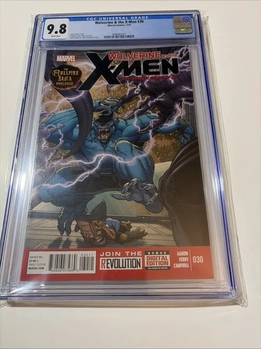 Wolverine & the X-Men #30 Marvel Comics Graded by CGC 9.8
