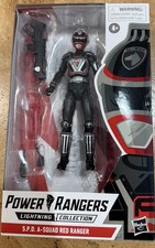 Hasbro Power Rangers Lightning Collection SPD A-Squad  Red Ranger Action Figure