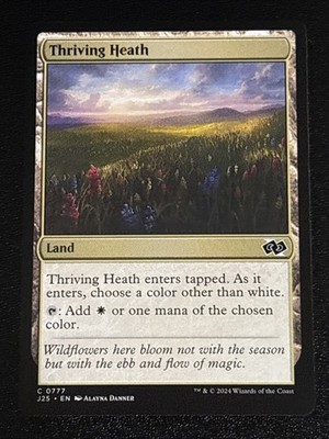MTG Foundations Jumpstart Thriving Heath 0777 NM