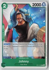 Johnny OP14-028 One Piece The Azure Sea's Seven Common Near Mint