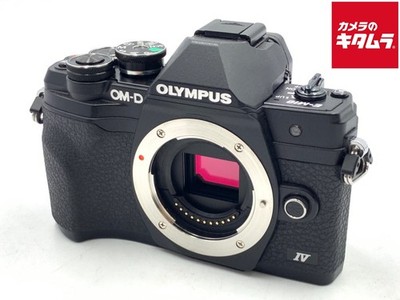 OLYMPUS OM-D E-M10 MarkIV 20.3MP Body BLACK -Near Mint- 2711