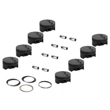 Mahle 930200340 Forged Flat Top Pistons 4.040 Bore Sbc