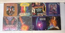 Star Trek LaserDisc Lot I 2 4 5 6 Khan Frontier Generations First Contact Pilot