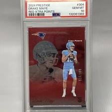 2024 Panini Prestige - Rookies Drake Maye #304 Red Xtra Points 515/999 (RC)
