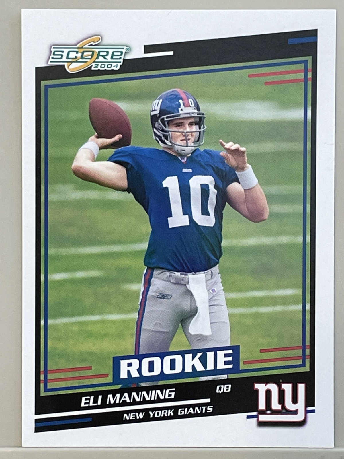 Eli Manning Score #371 Base
