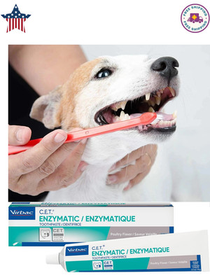 Enzymatic Toothpaste, Eliminates Bad Breath by Removing Plaque & 2.5 oz tube
