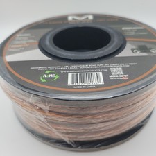 14 gauge AWG speaker wire 50 ft clear 41 strand count