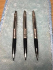 NOS Vtg Lot (3) PENTEL 3 Mechanical Pencil Japan PUSH TOP 0.3mm lead