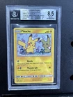Pokemon Pikachu SM162 Holo Black Star Promo BGS 8.5 Team Up Great Sub-grades!!
