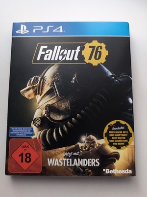 Fallout 76 jetzt mit Wastelanders Sony Playstation 4 PS4 NEU Und OVP