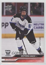 2024 Upper Deck PWHL 1st Edition Exclusives 37/100 Victoria Bach #32 03uh