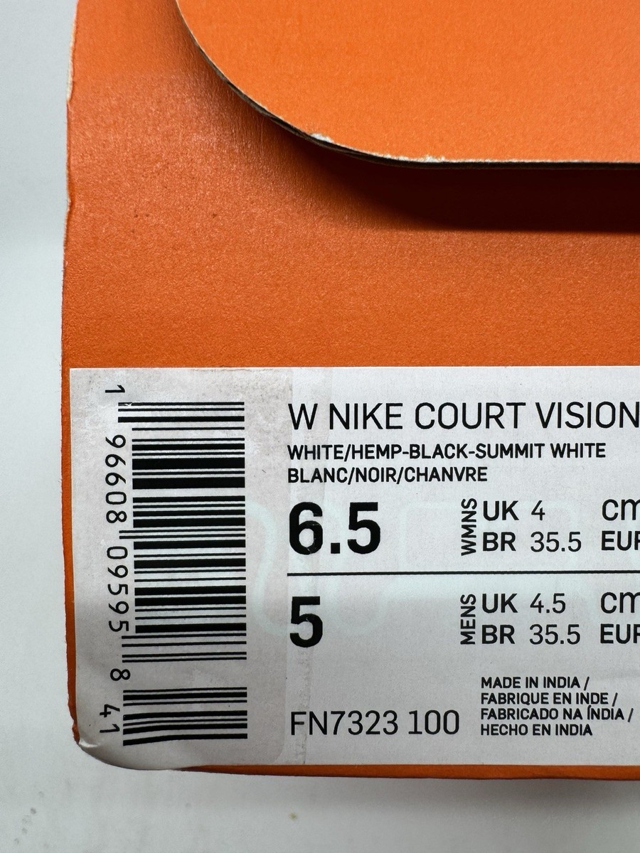 Size 6.5 - Nike Court Vision Next Nature Low United in