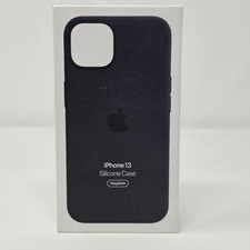 OEM Apple Silicone Case MagSafe iPhone 13 Midnight MM2A3ZM/A - Open