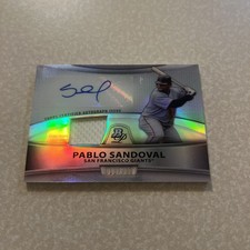 Pablo Sandoval Cards and Memorabilia Guide 8