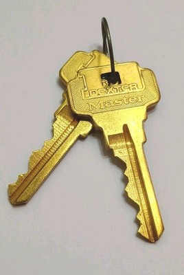 Pair of DEXTER Master 65286T Keys NEW! Open Box Appx 2-1/8'' Long Incl. Free S&H