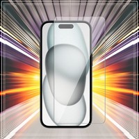 Displayschutz FüR Iphone 15 / 15 Pro Schutzglas Tempered Glass 9H 2D Schutzfolie