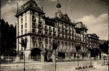 RPPC Grand Hotel Stresa Lago Maggiore vintage postcard p747