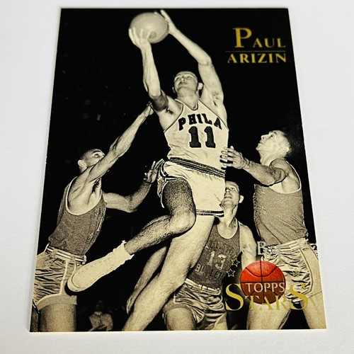 Paul Arizin #103 1996 Topps Stars card