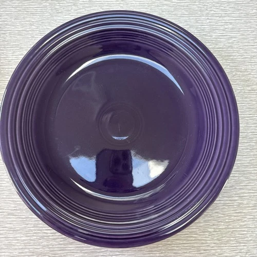Preowned Fiesta Dinner Plate 10 1/4 Round Purple Fiesta Ware