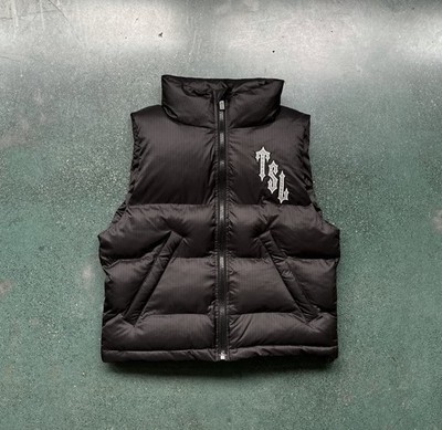 Trapstar Puffer Vest Size Small Adults Black Brand New with Tags