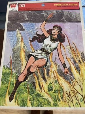 Vintage 1977 DC Comics ISIS Frame Tray Puzzle Whitman  COLLECTIBLE  4507B
