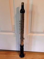 Ancienne cuillère clé soufflé accordéon - toutes les anches fonctionnent