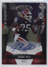 2010 Certified New Generation Mirror Red Signatures /250 Joique Bell Auto 00ws