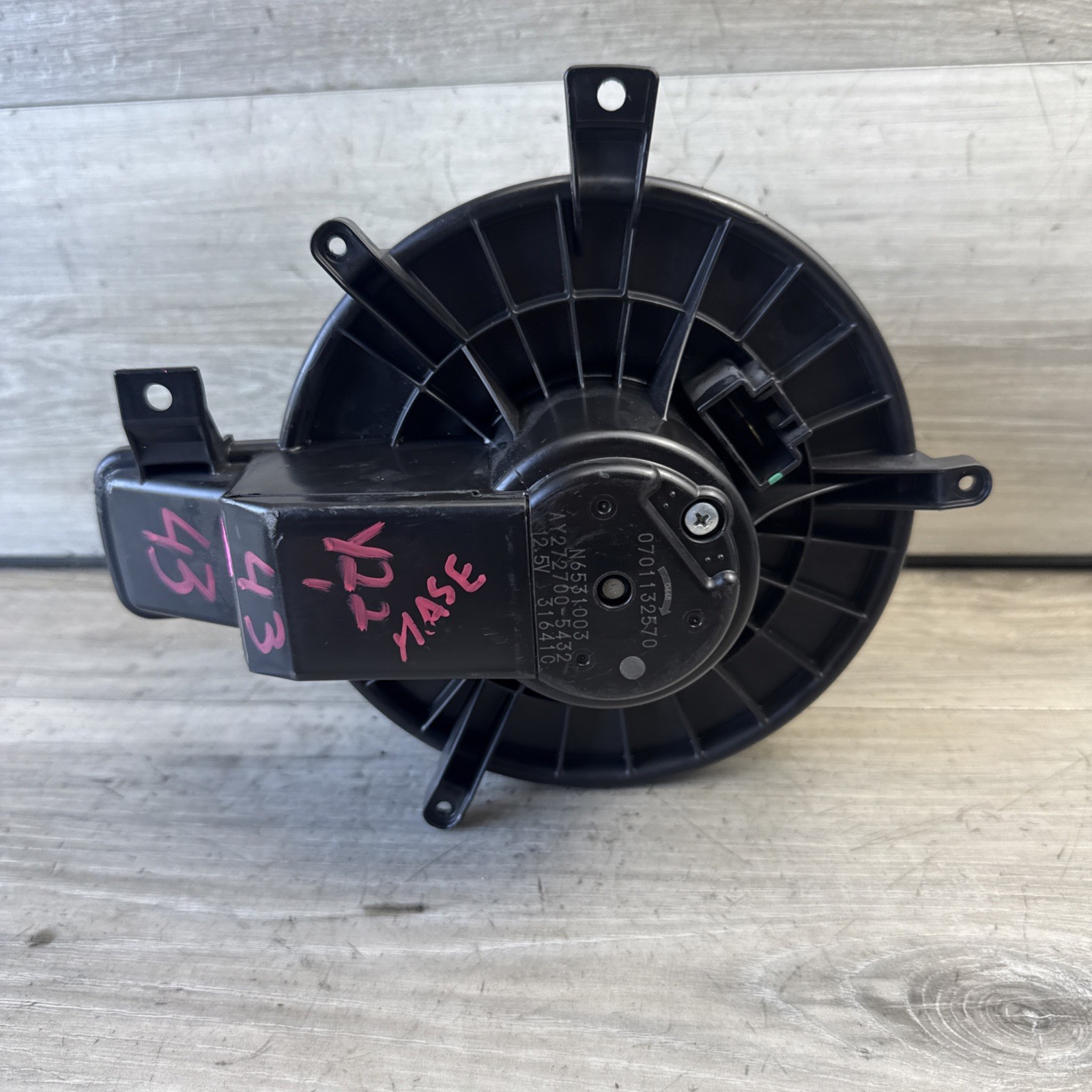 ✅ 2014-17 Maserati Ghibli HVAC AC Air Heater Blower Fan Motor AY2727005432 Oem ✅