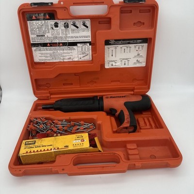 Ramset COBRA+ 0.27 Caliber Powder Actuated Tool Kit with Case and Accessories