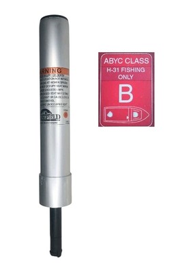 Springfield 11'' Kingpin Post Anodized #1610411-A ABYC CLASS H-31 FISHING ONLY B