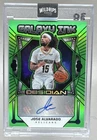 Jose Alvarado 2024 Panini Obsidian Electric Etch Green Flood Galaxy Ink Auto /25