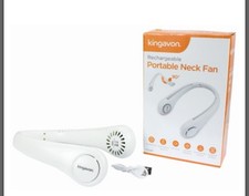 Portable Neck Fan Rechargeable Wearable Cooling Fans Air Conditioner Holiday