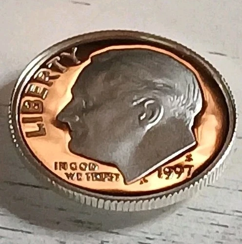 Wow! A Well Struck 1997-S DCam Proof 90% Silver 10C Roosevelt Dime ~ Ships Free!