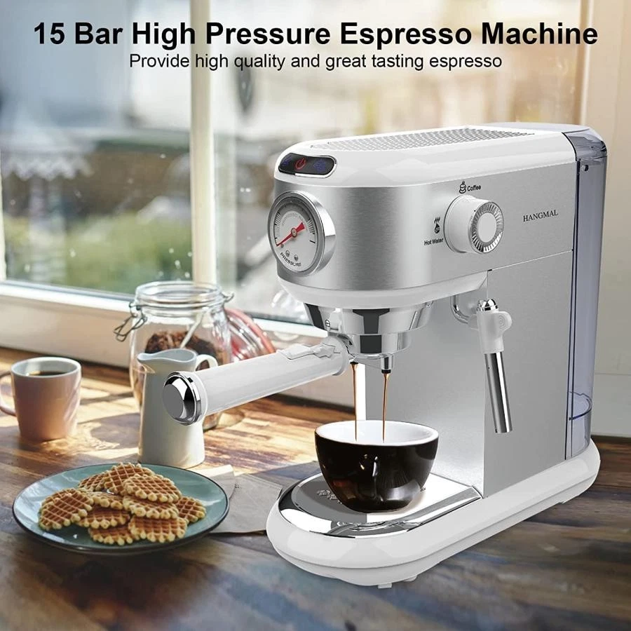 Hangmal Espresso Coffee Machine St-695B 1.0L 15Bar (New)
Opens in a new window or tab