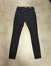 GUESS Siena Curvy Skinny Jeans Women  s 27 Medium Rise Black Stretch Denim