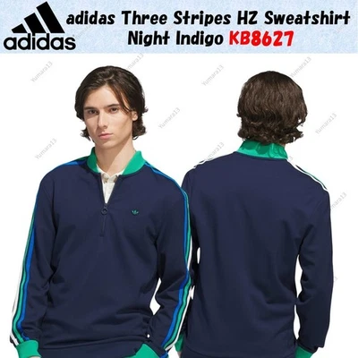 Adidas Tres Rayas HZ Sudadera Noche Indigo KB8627 Japón Talla - Imagen 1 de 4