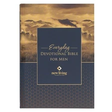 NLT Holy Bible Everyday Devotional Bible for Men New Living Translation,