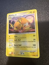 ⚡️Pokémon TCG Raichu Holo Rare Stormfront Card 8/100 Card! Light Play on eBay
