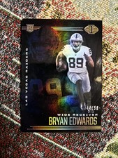 2020 Panini Illusions Bryan Edwards Retail RC ROOKIE CARD #37 Raiders #’d 44/50