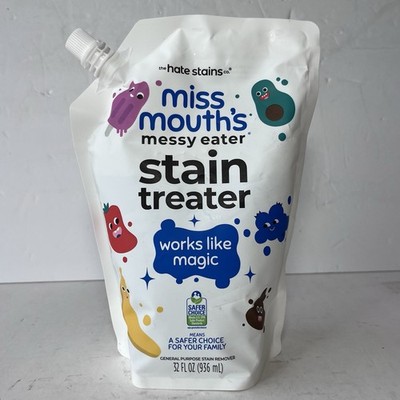 Miss Mouth Messy Eater Stain Treater Stain Remover 32 Fl Oz Hate Stains Co. NEW