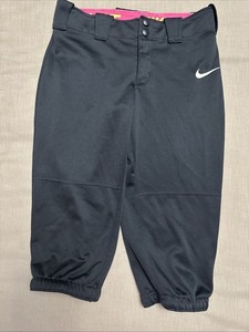 Nike Girls Black Softball Pants Large