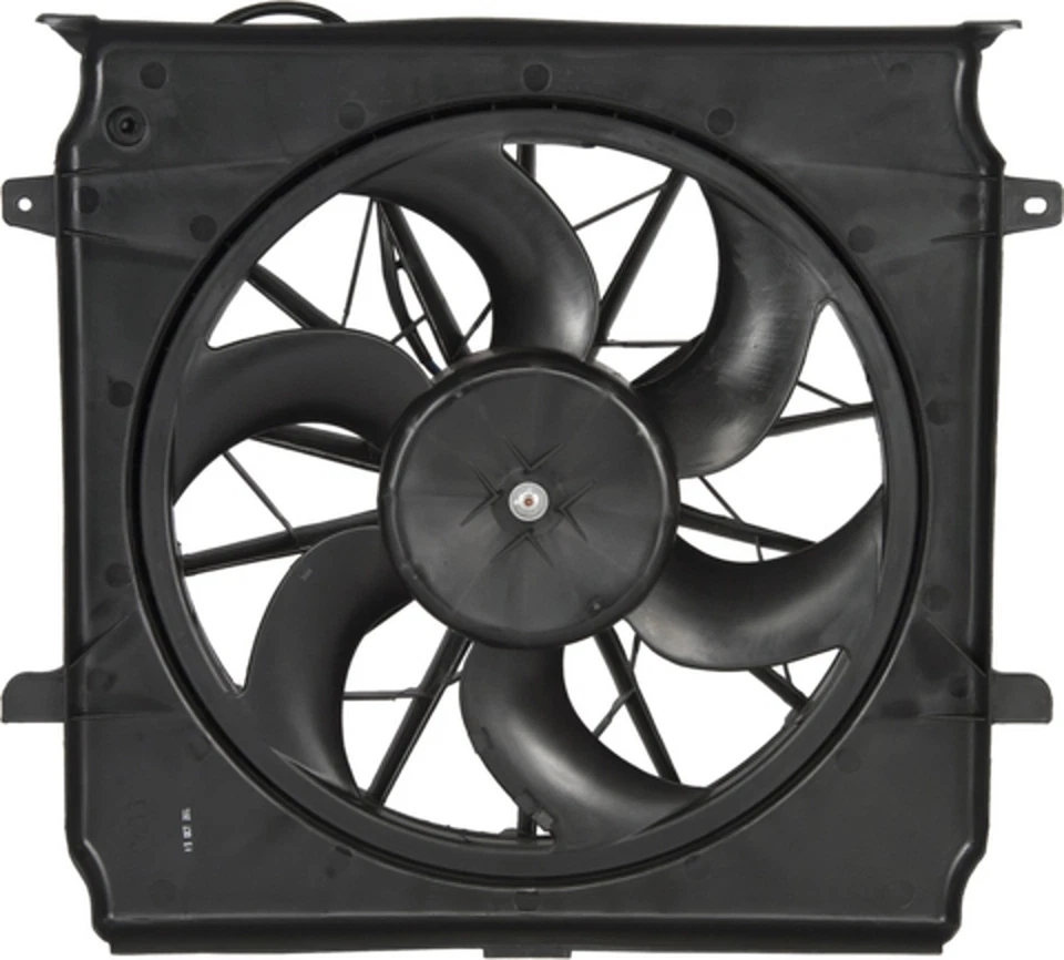 Conjunto de ventilador de refrigeración del motor - Conjunto de ventilador de radiador. 4 estaciones para Jeep Liberty 04-05 Foto 3 de 3