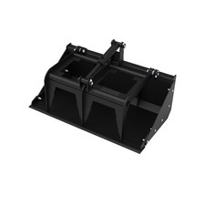 Landhonor Mini hydrauliczny widelec chwytaka do kompaktowej ładowarki narzędzie do szybkiej wymiany