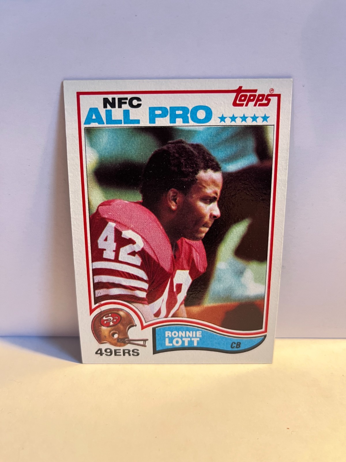 1982 Topps - Ronnie Lott #486 (RC)