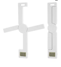 Compact Folding Digital Kitchen Scale, Highly Accurate Portable Food Scale with