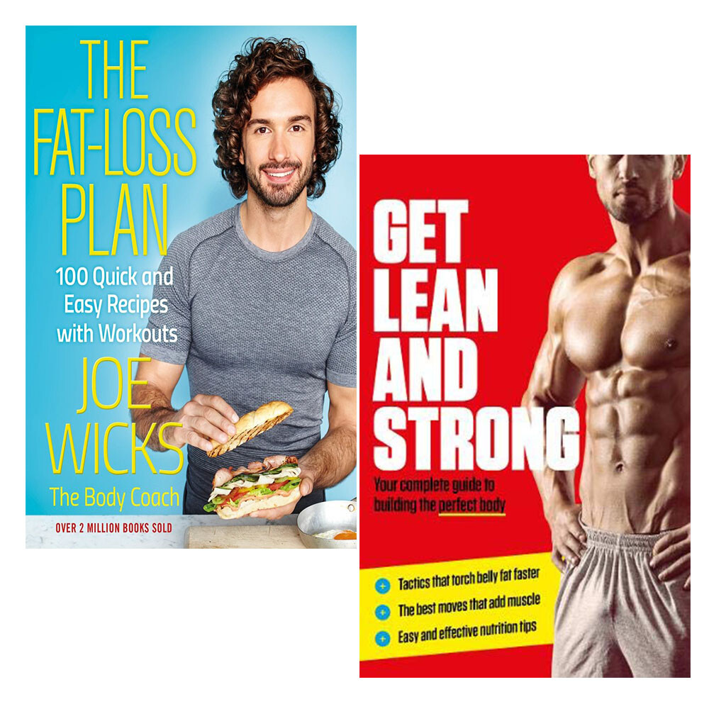 The Fat-Loss Plan,Get Lean And Strong 2 Books Collection Set Paperback