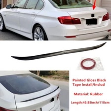 46.85in Universal Fit For BMW 5 Series 11-16 Sedan Rear Trunk Lip Spoiler Wing