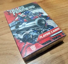 2007 Hasbro Official Transformers Movie Playing/Poker Cards Factory Sealed