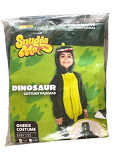 Spooktacular Creations Dinosaur Costume Pajamas Infant 6-12M One Piece Plush