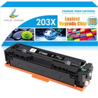 1x Schwarz Toner Kompatibel Für HP CF540X LaserJet Pro M280NW  MFPM281FDN M254DW